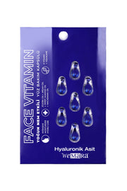 Wemara Hyaluronic Acid Moisturizing Face Care Capsule - Pack Of 7 - Hydration & Plumping | Added with Hyaluronic Acid