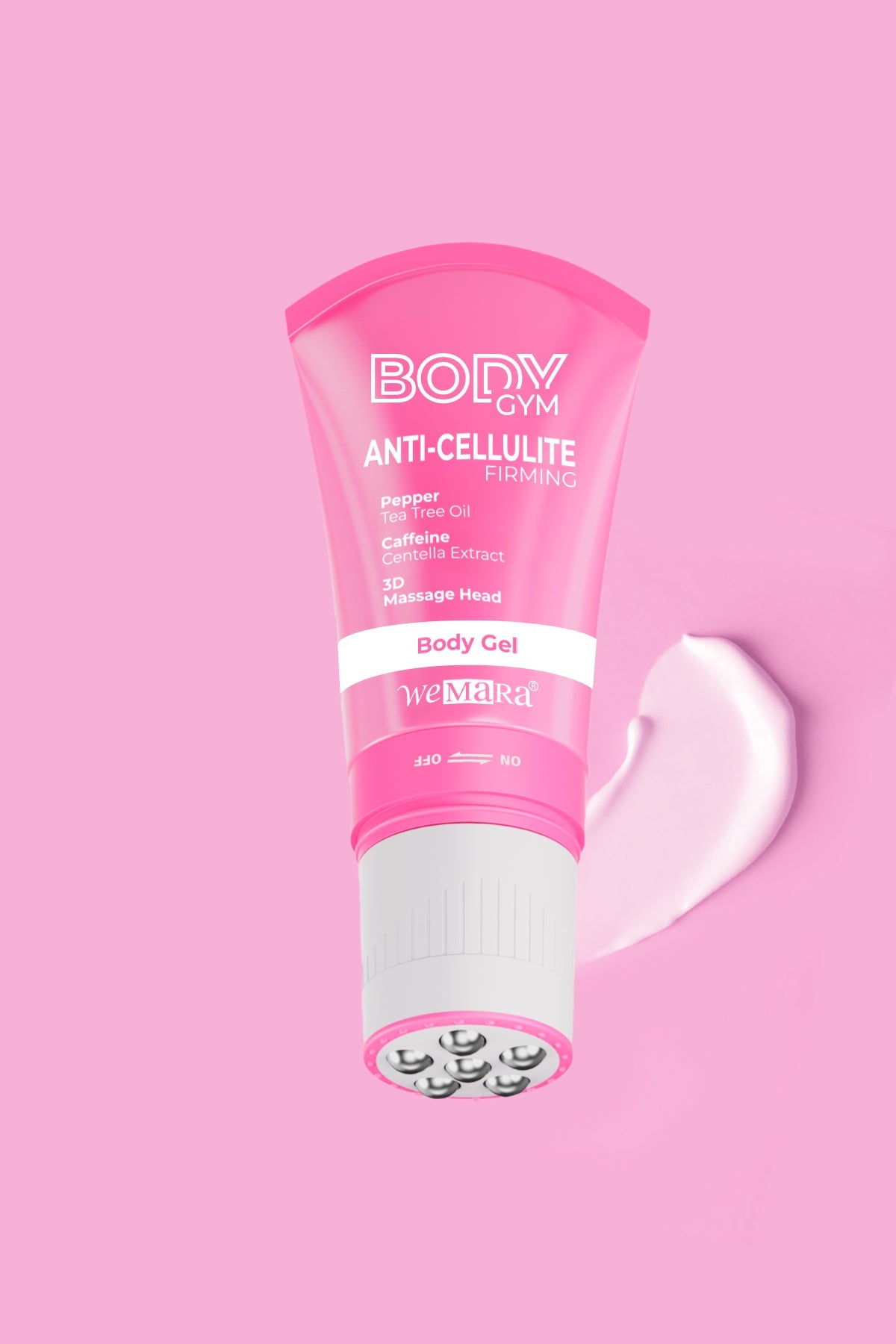 Wemara Body Gym Anti Cellulite Pepper Firming - 120ML - Cellulite Reduction & Toning | Added with Pepper Extract