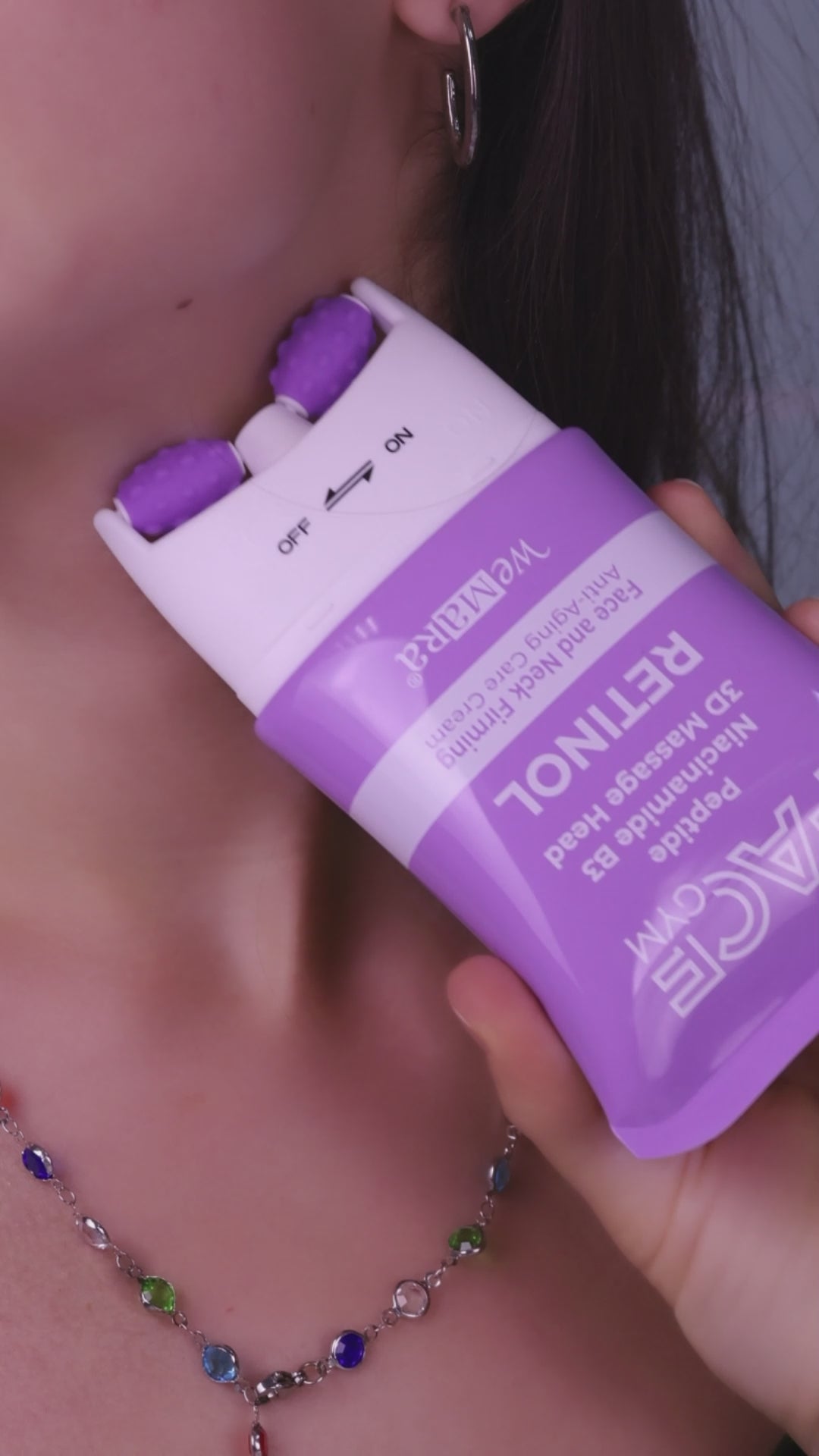 Load video: Wemara Face Gym Retinol - 80ML - Anti-Aging &amp; Skin Renewal | Added with Retinol