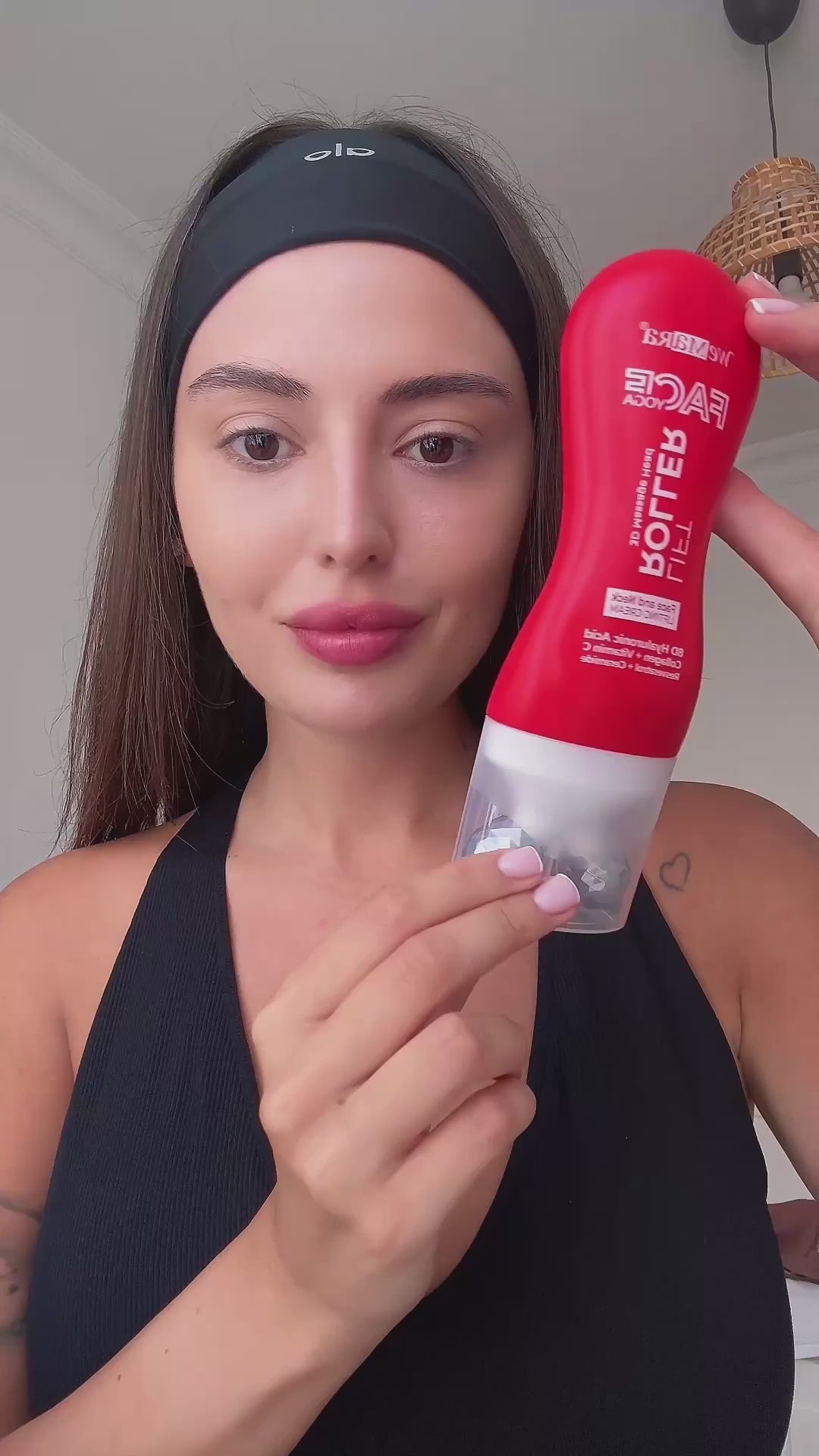 Load video: Wemara Face Lift Roller - 80ML - Lift &amp; Facial Sculpting