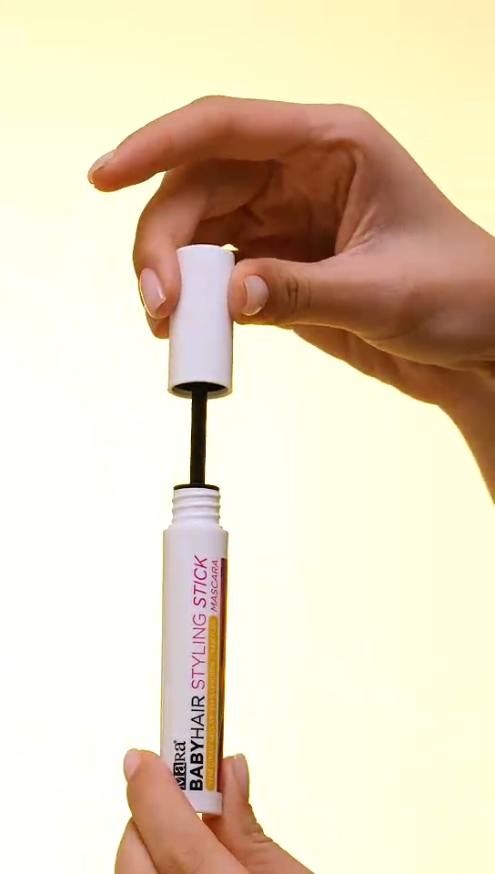 Load video: Wemara Baby Hair Styling Stick - 7ML - Frizz Control &amp; Hold | Added with Natural Waxes