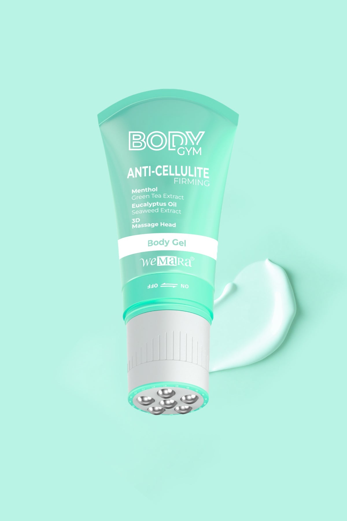 Wemara Body Gym Anti Cellulite Menthol Firming - 120ML - Cooling & Firming | Added with Menthol